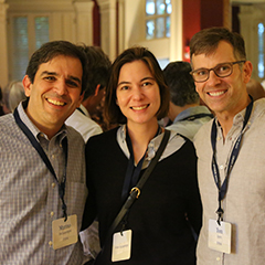 Photo of people smiling. Link to Life Stage Gift Planner Under Age 45 Situations.